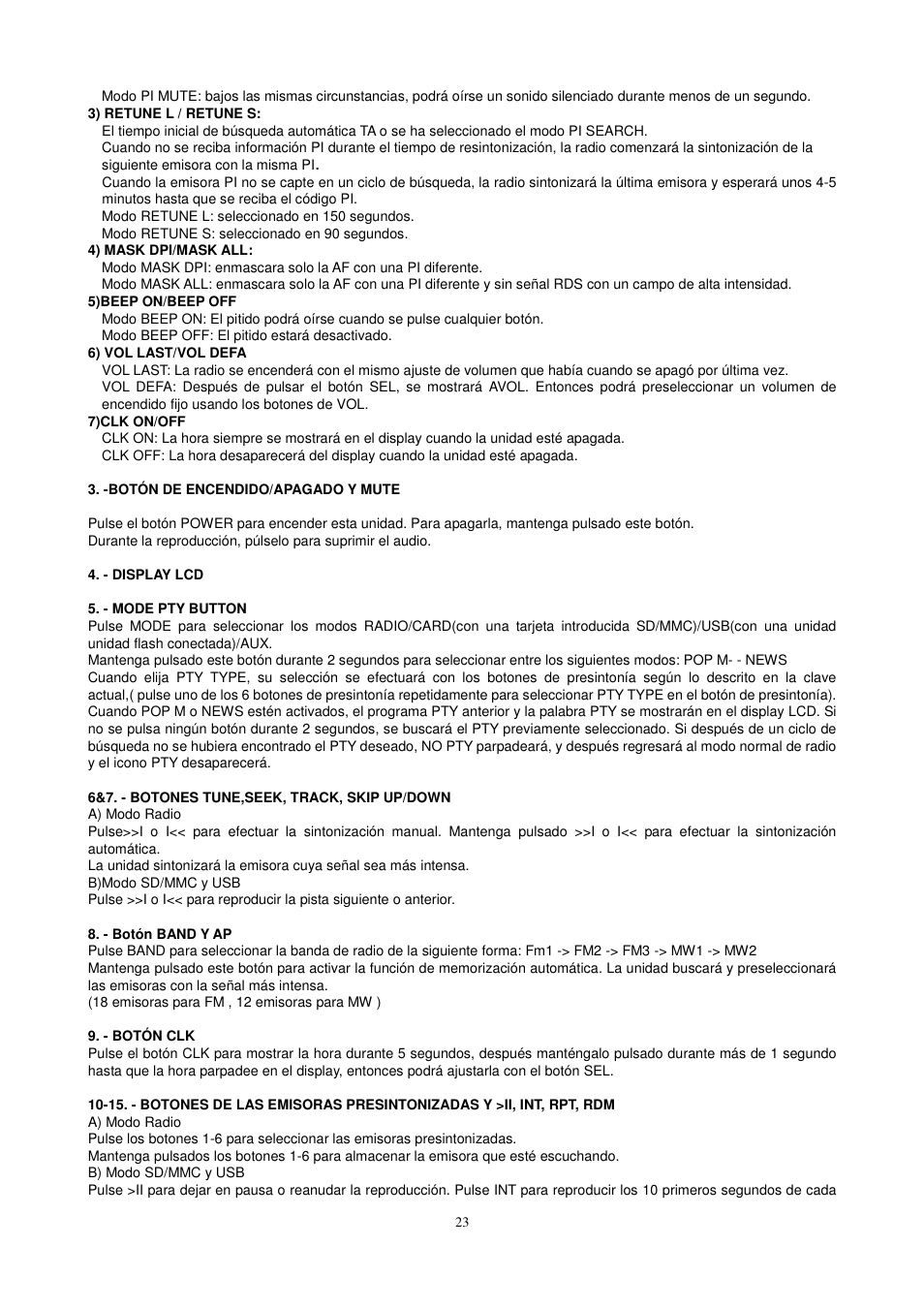 Lenco CS-410 User Manual | Page 24 / 34