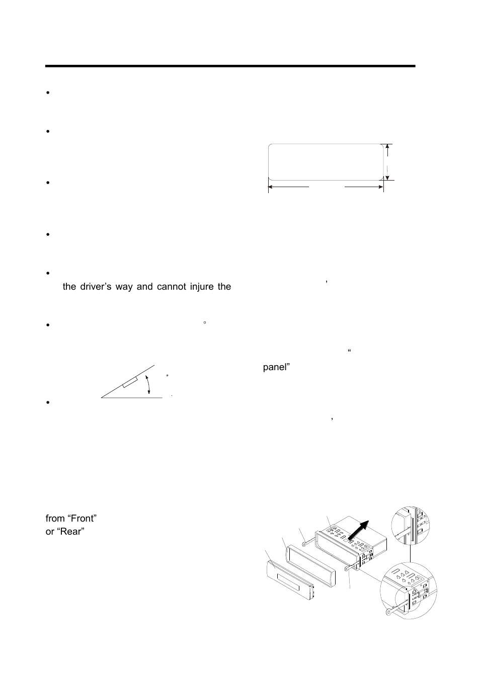 Installation | Lenco CS-420 User Manual | Page 3 / 80