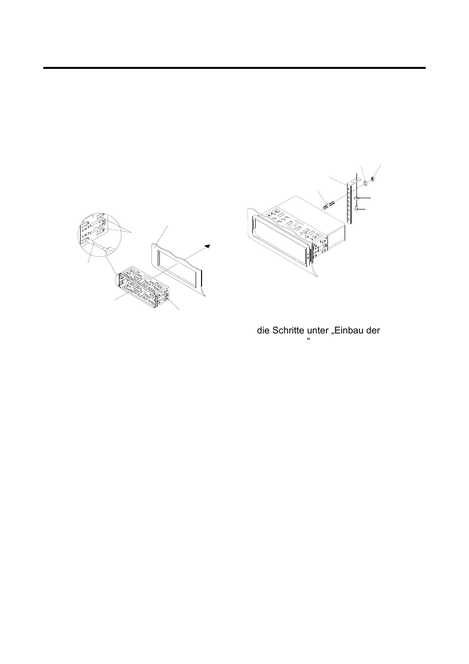 Einbau | Lenco CS-420 User Manual | Page 35 / 80