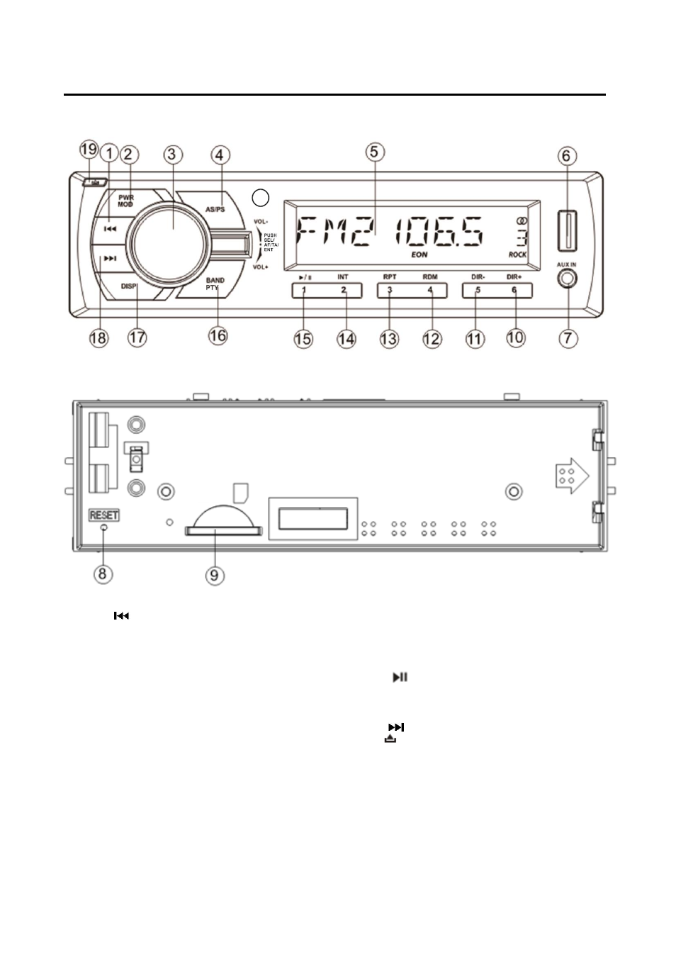 Operation | Lenco CS-420 User Manual | Page 8 / 80