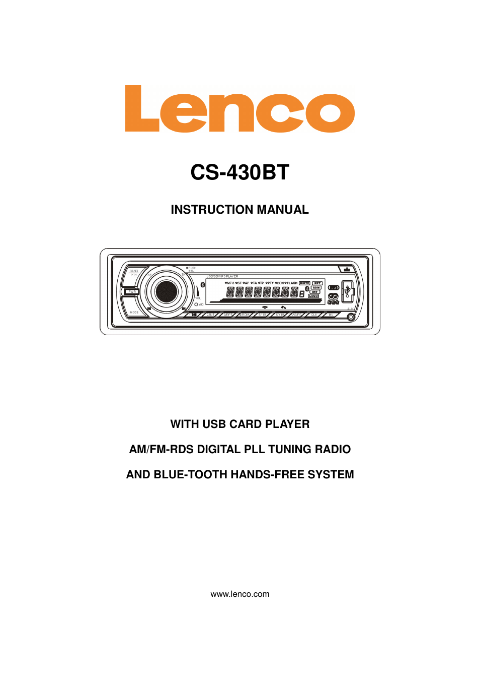 Lenco CS-430 BT User Manual | 71 pages