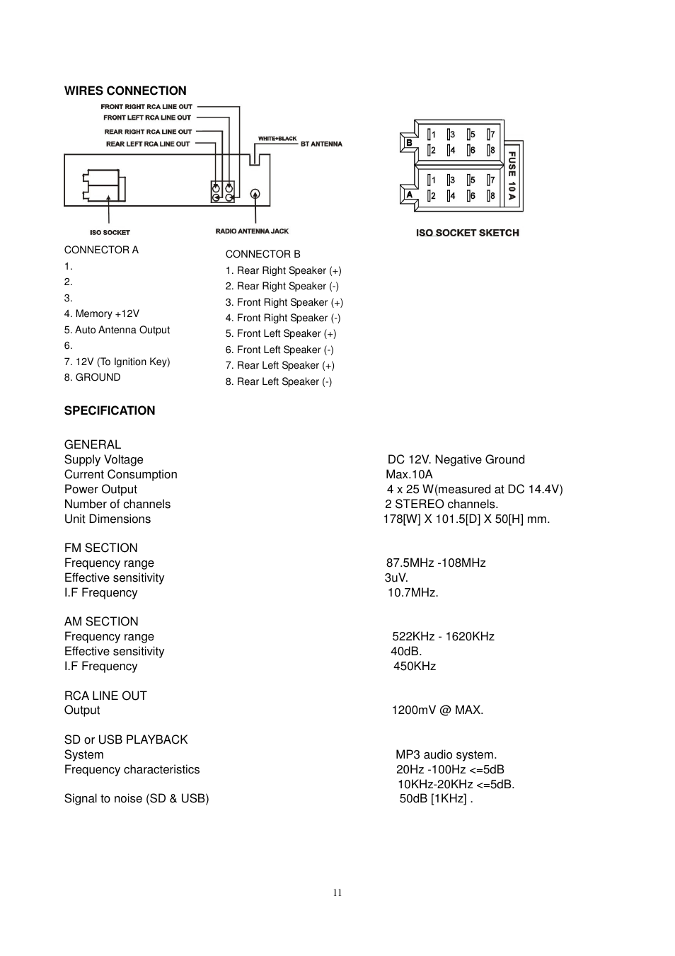 Lenco CS-430 BT User Manual | Page 12 / 71