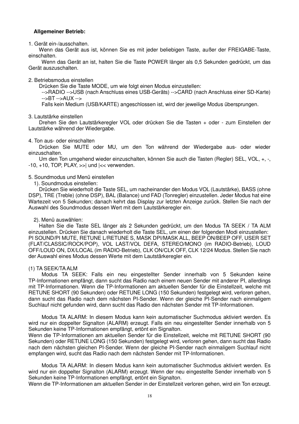 Lenco CS-430 BT User Manual | Page 19 / 71