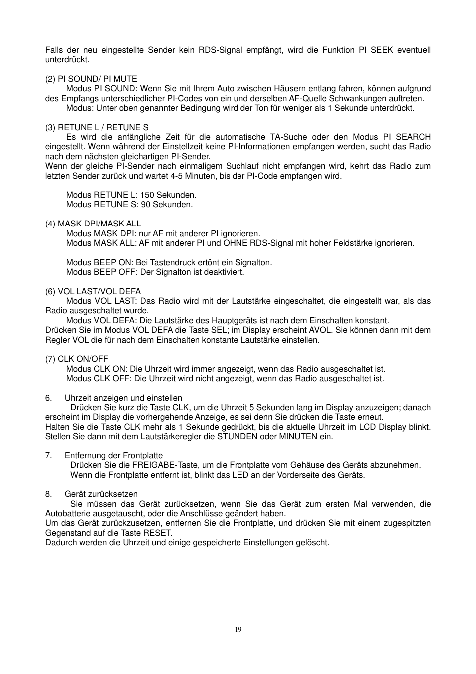 Lenco CS-430 BT User Manual | Page 20 / 71