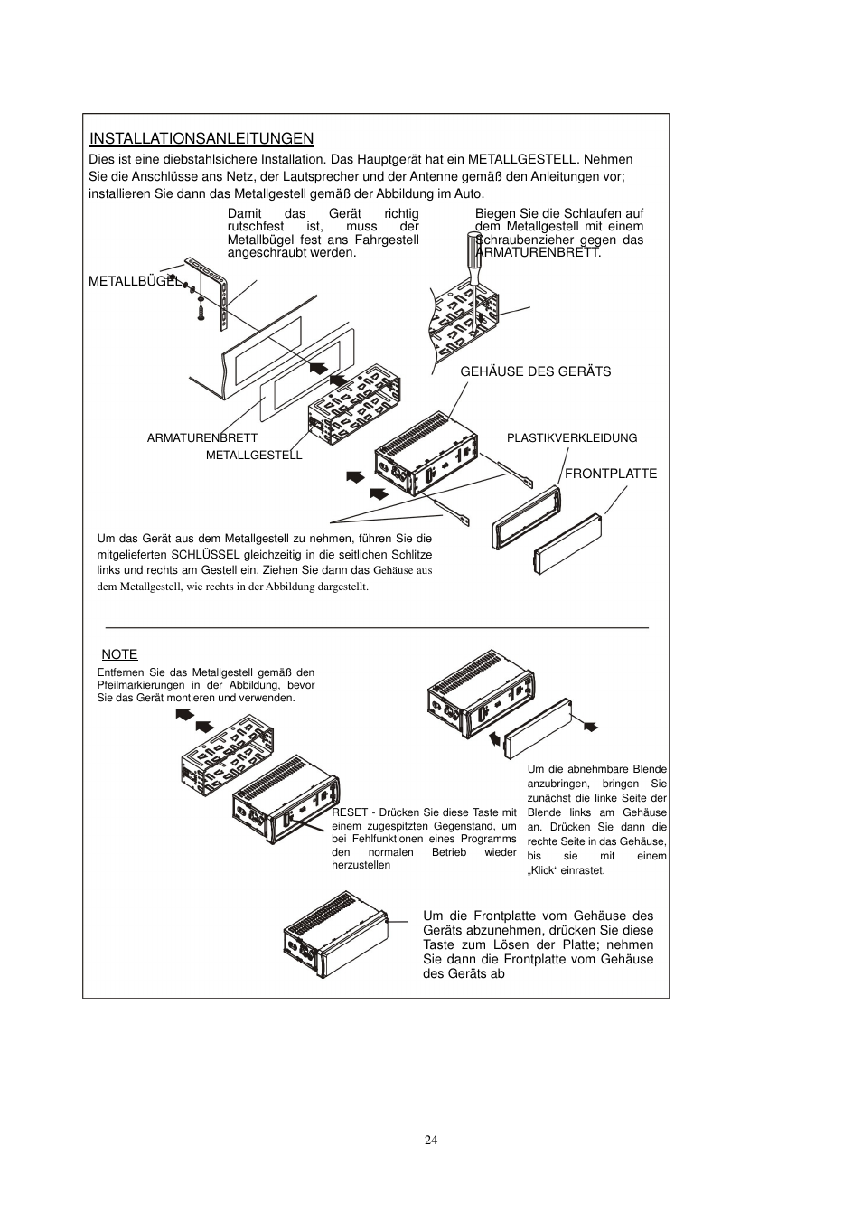 Lenco CS-430 BT User Manual | Page 25 / 71