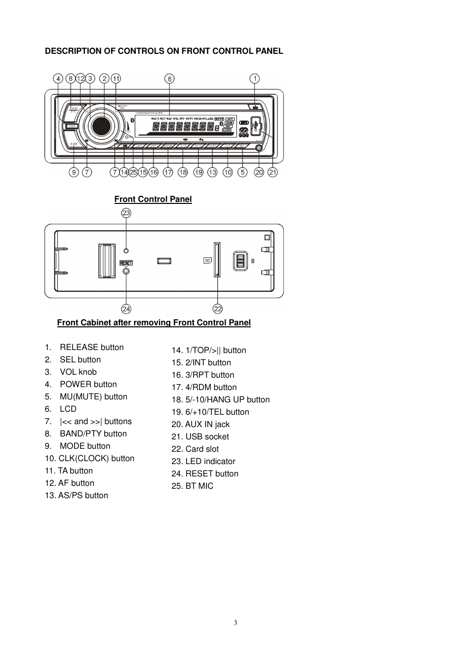 Lenco CS-430 BT User Manual | Page 4 / 71