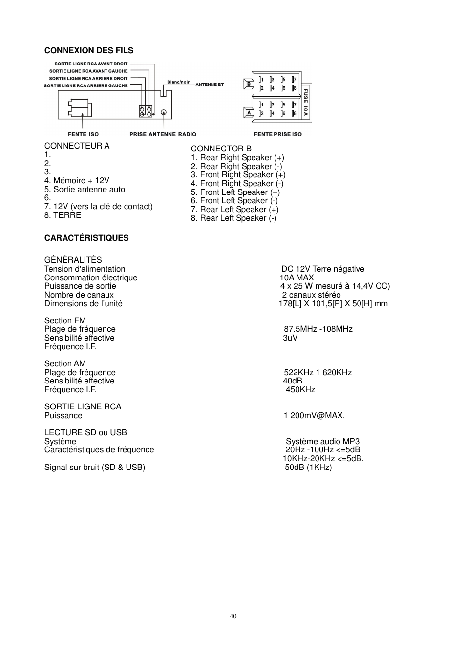 Lenco CS-430 BT User Manual | Page 41 / 71