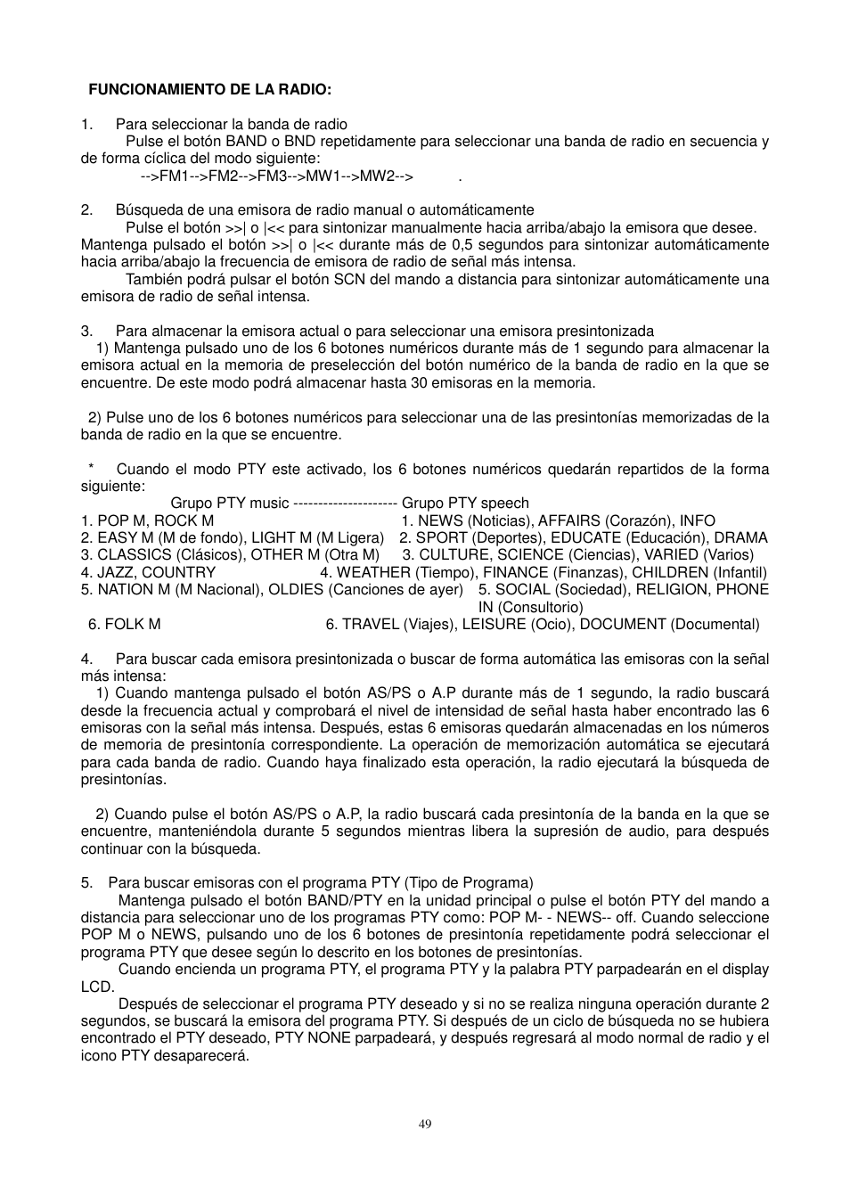 Lenco CS-430 BT User Manual | Page 50 / 71