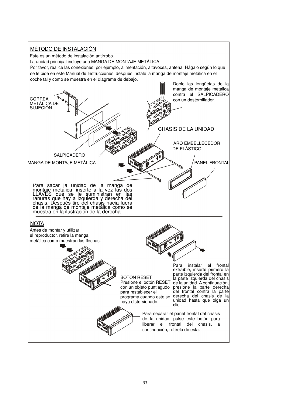 Lenco CS-430 BT User Manual | Page 54 / 71