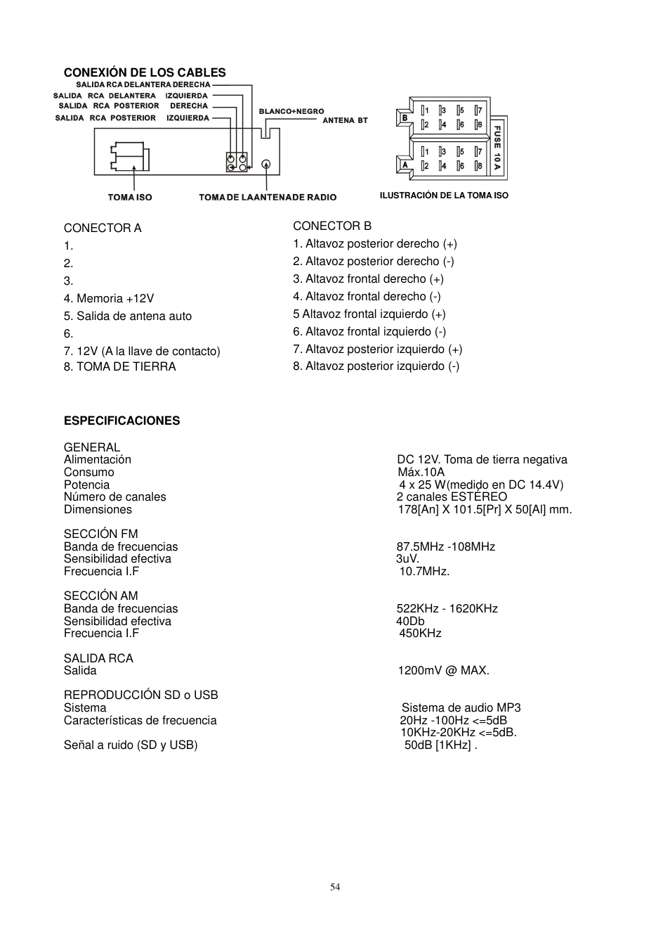 Lenco CS-430 BT User Manual | Page 55 / 71