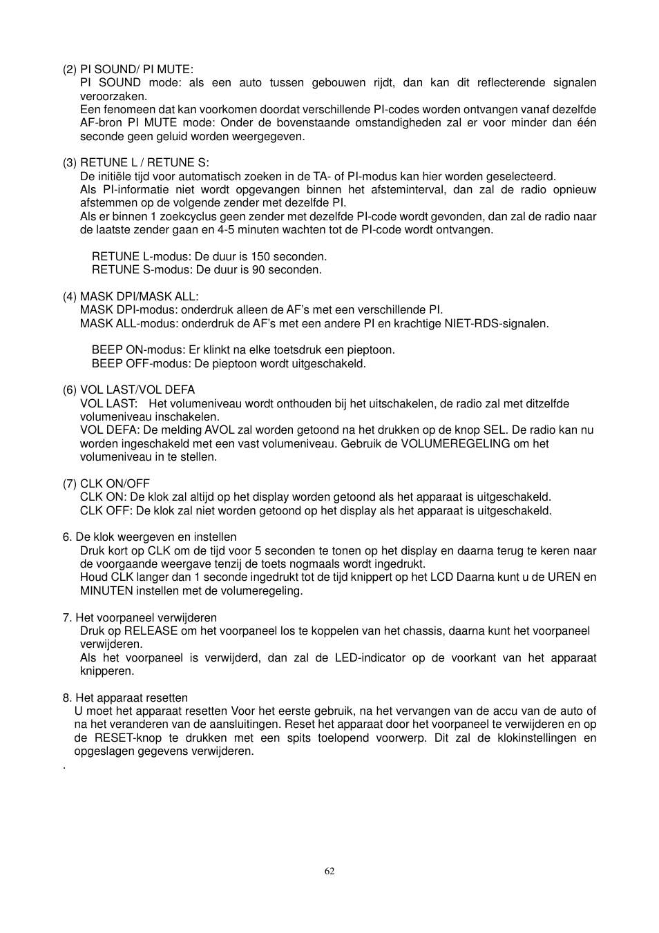 Lenco CS-430 BT User Manual | Page 63 / 71