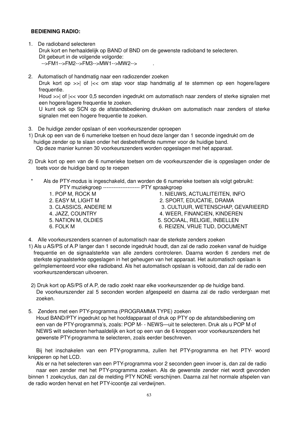 Lenco CS-430 BT User Manual | Page 64 / 71