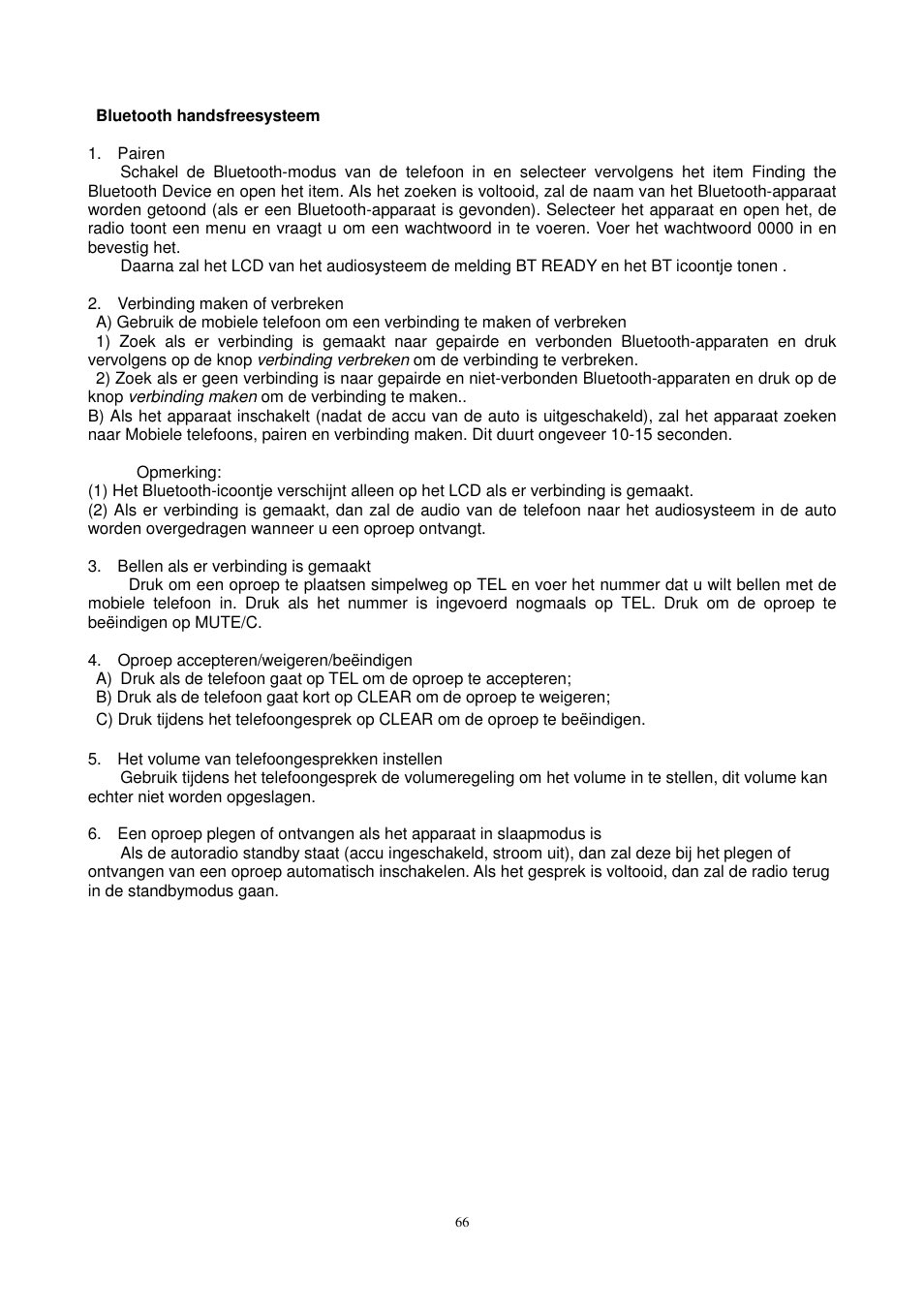 Lenco CS-430 BT User Manual | Page 67 / 71