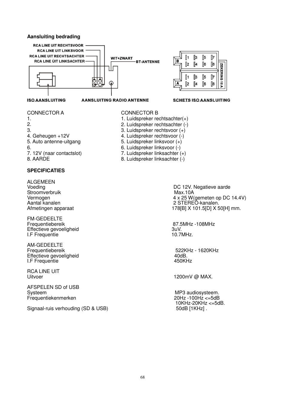 Lenco CS-430 BT User Manual | Page 69 / 71
