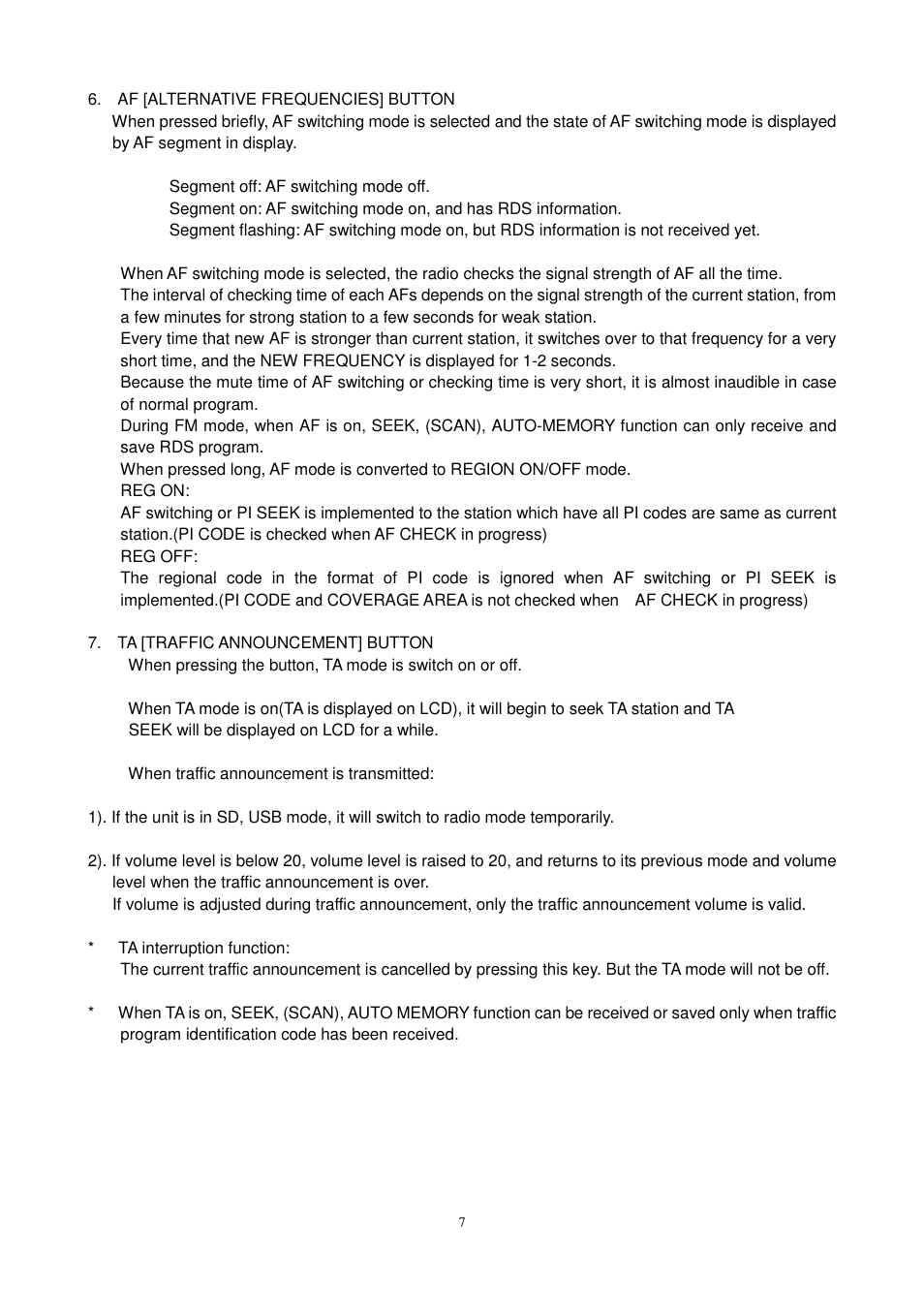 Lenco CS-430 BT User Manual | Page 8 / 71