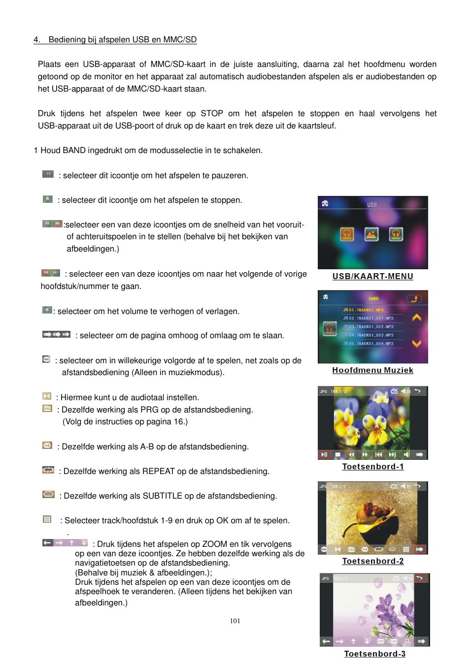 Lenco CS-440 BT User Manual | Page 102 / 113