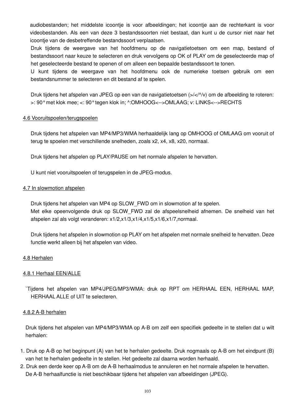Lenco CS-440 BT User Manual | Page 104 / 113