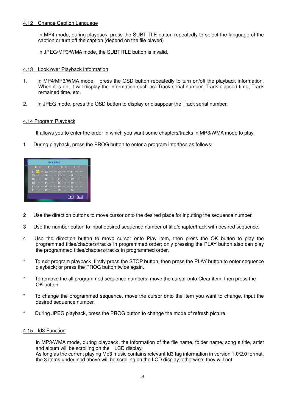 Lenco CS-440 BT User Manual | Page 15 / 113