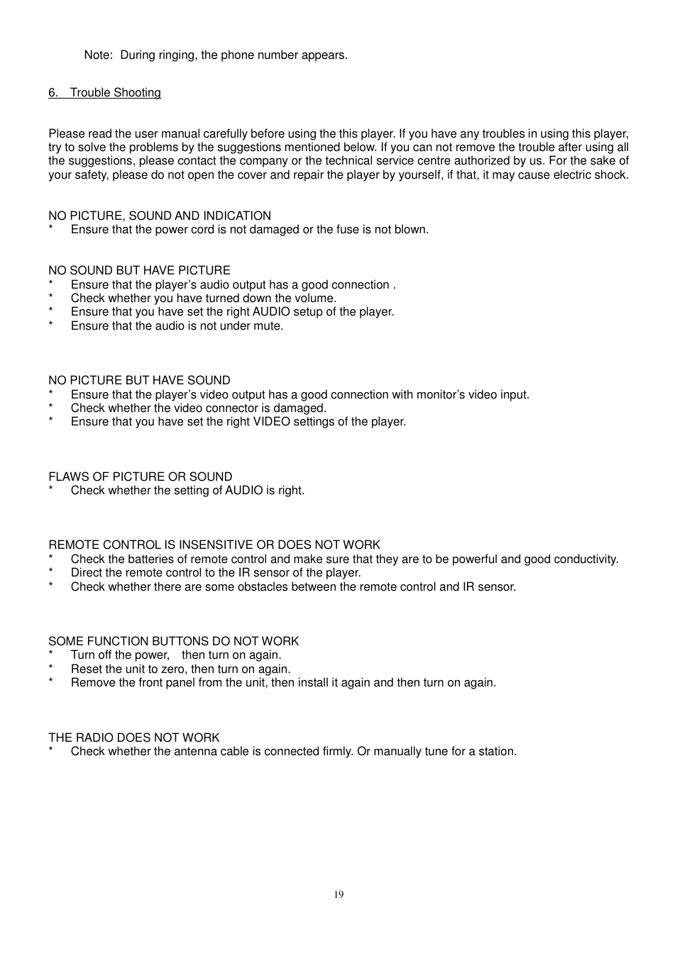 Lenco CS-440 BT User Manual | Page 20 / 113