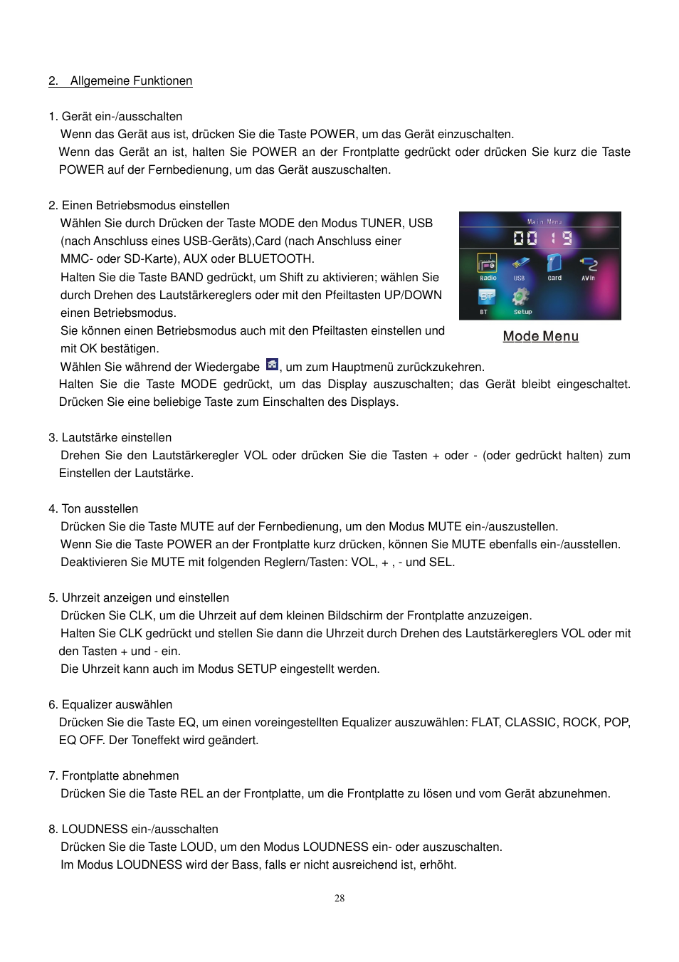 Lenco CS-440 BT User Manual | Page 29 / 113