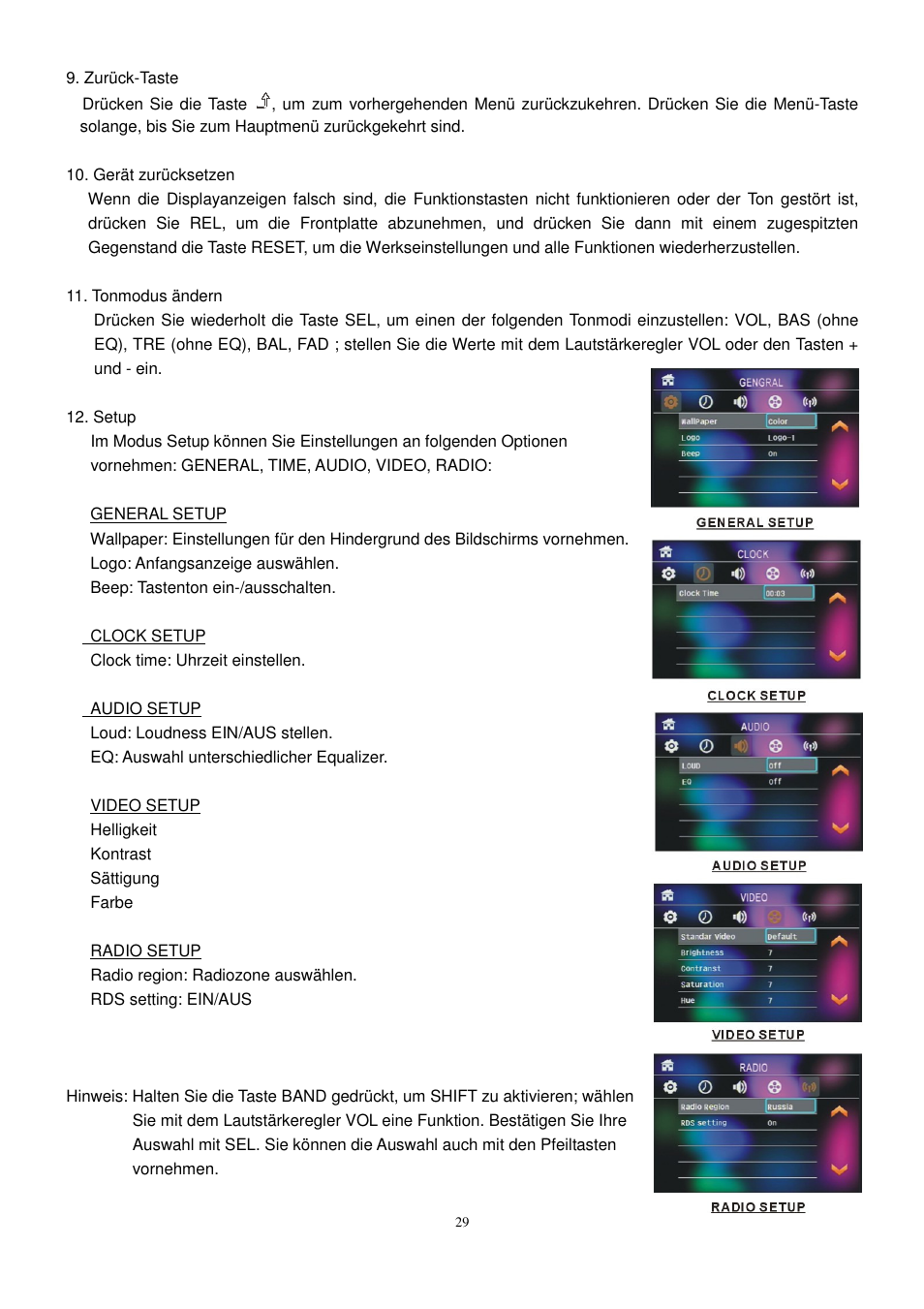 Lenco CS-440 BT User Manual | Page 30 / 113