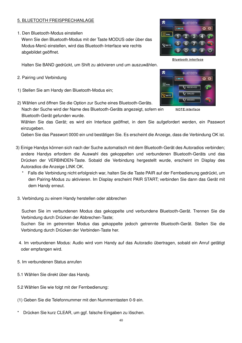 Lenco CS-440 BT User Manual | Page 41 / 113