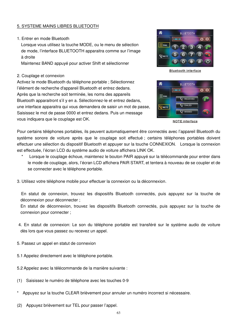 Lenco CS-440 BT User Manual | Page 64 / 113
