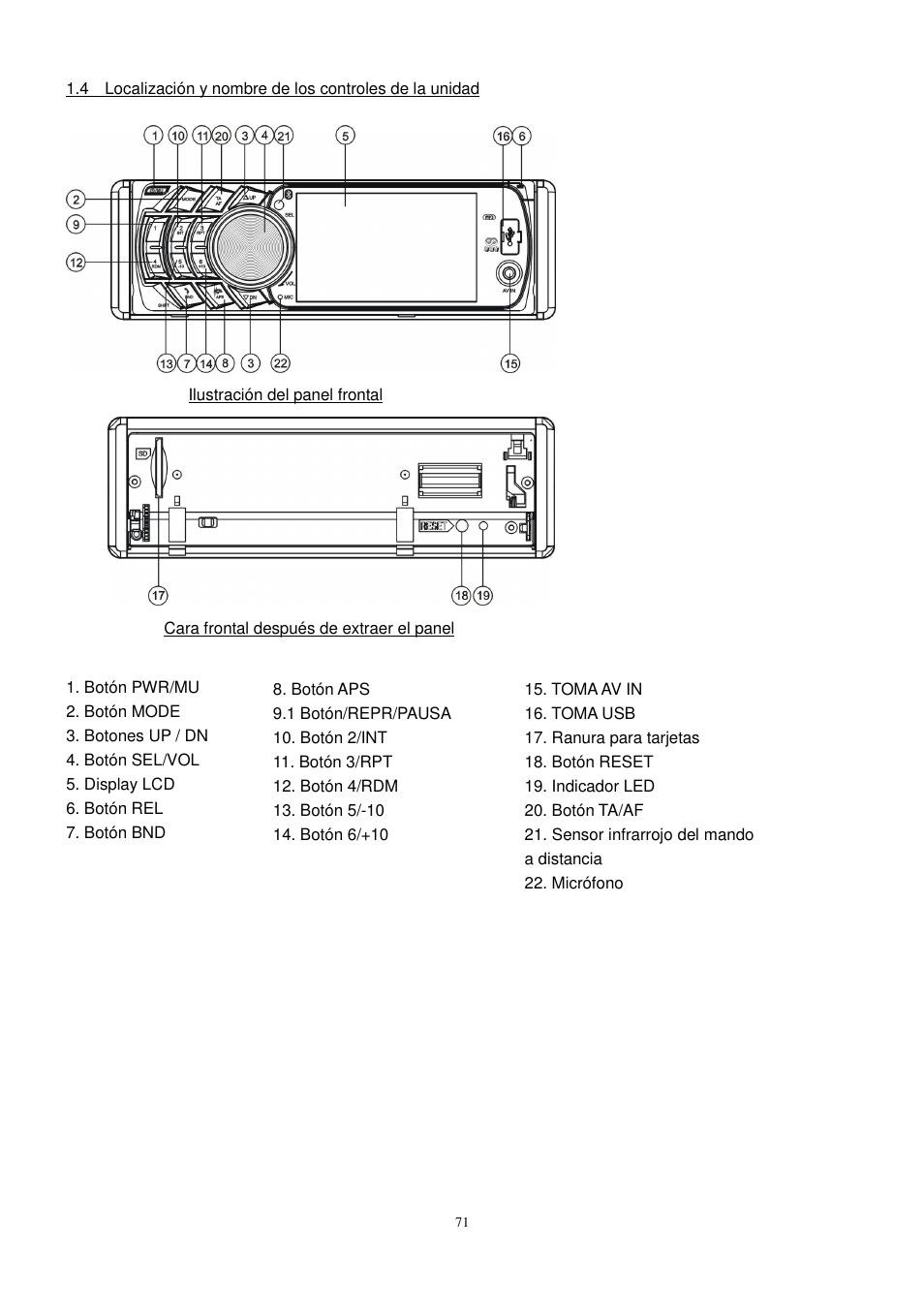 Lenco CS-440 BT User Manual | Page 72 / 113