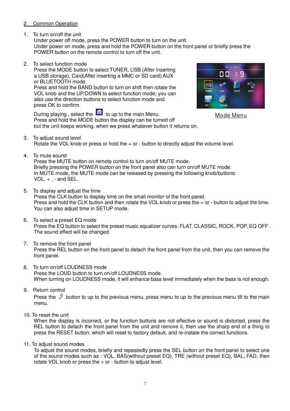 Lenco CS-440 BT User Manual | Page 8 / 113