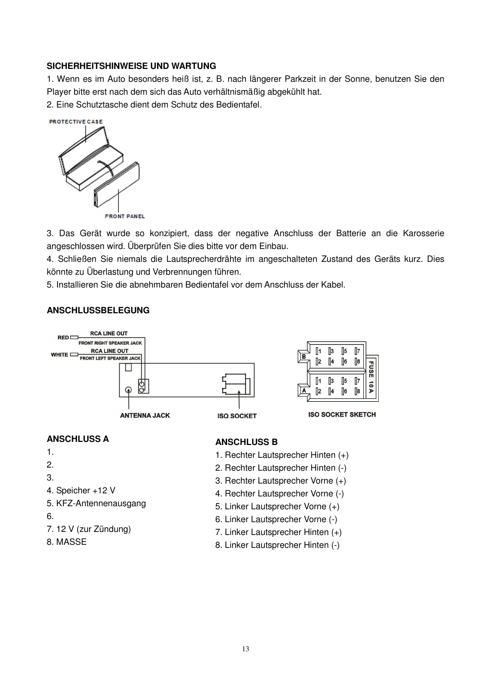 Lenco CS-450 CD User Manual | Page 14 / 62