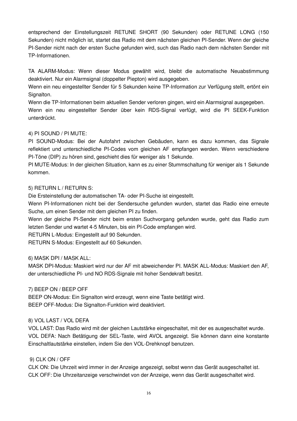 Lenco CS-450 CD User Manual | Page 17 / 62