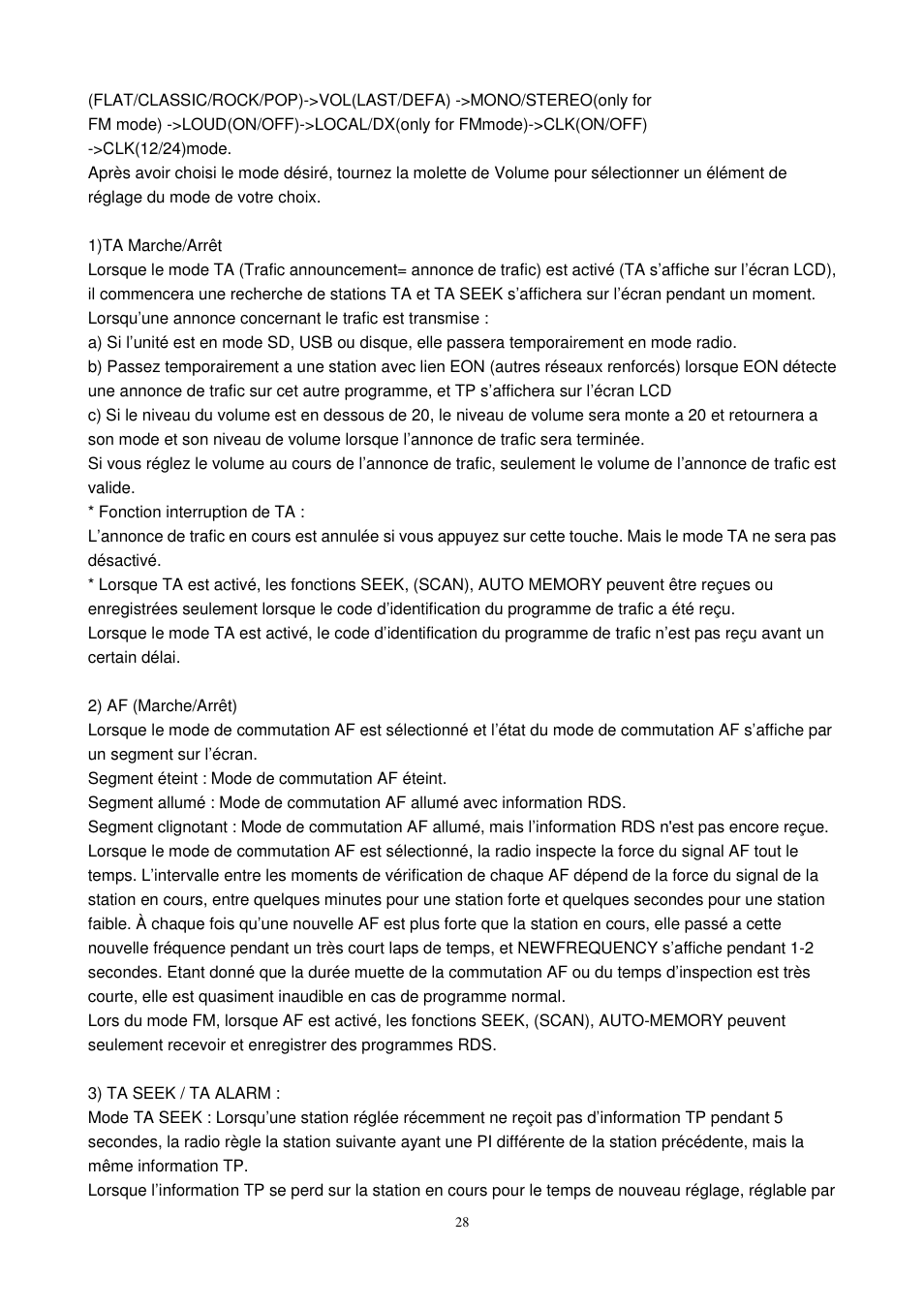 Lenco CS-450 CD User Manual | Page 29 / 62