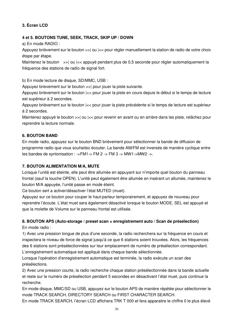 Lenco CS-450 CD User Manual | Page 31 / 62