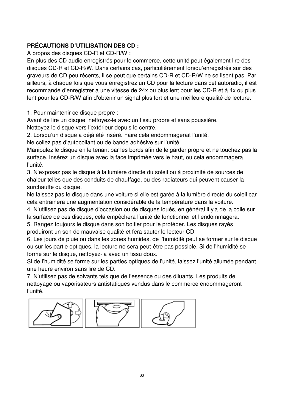 Lenco CS-450 CD User Manual | Page 34 / 62