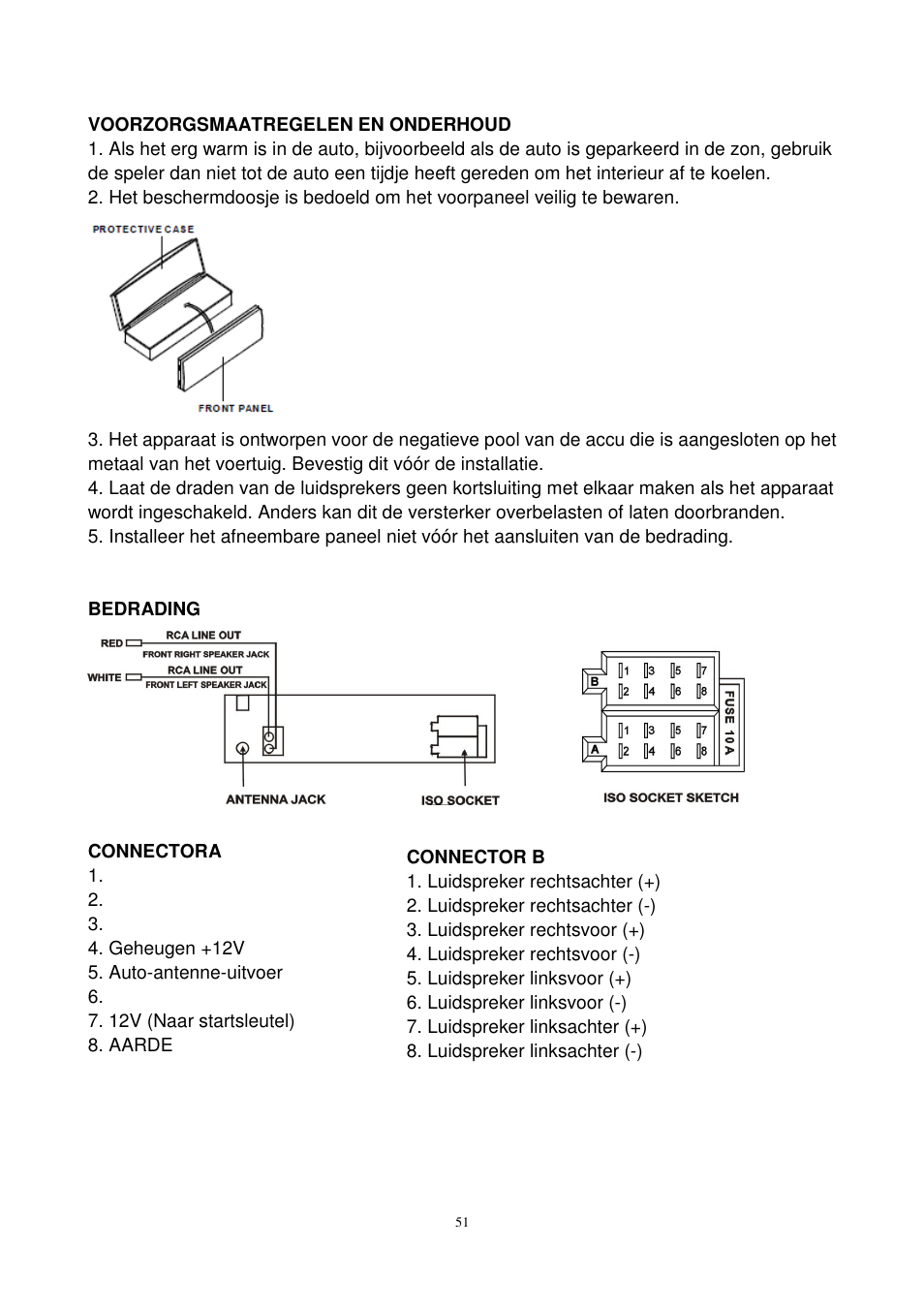 Lenco CS-450 CD User Manual | Page 52 / 62