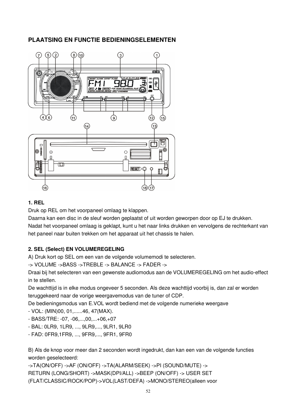 Lenco CS-450 CD User Manual | Page 53 / 62