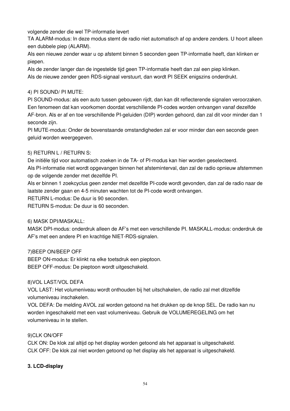 Lenco CS-450 CD User Manual | Page 55 / 62