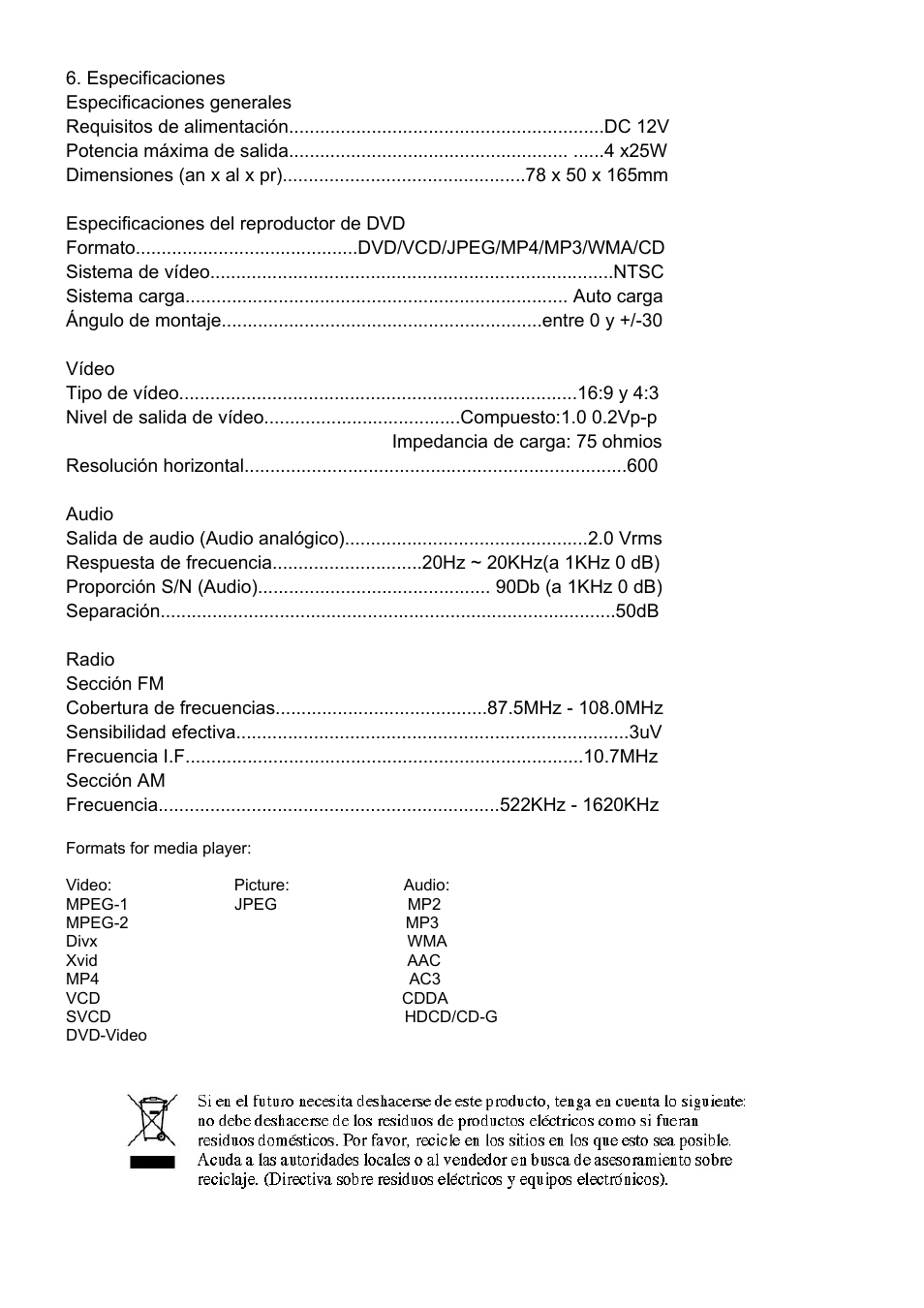 Lenco CS-460 User Manual | Page 104 / 129