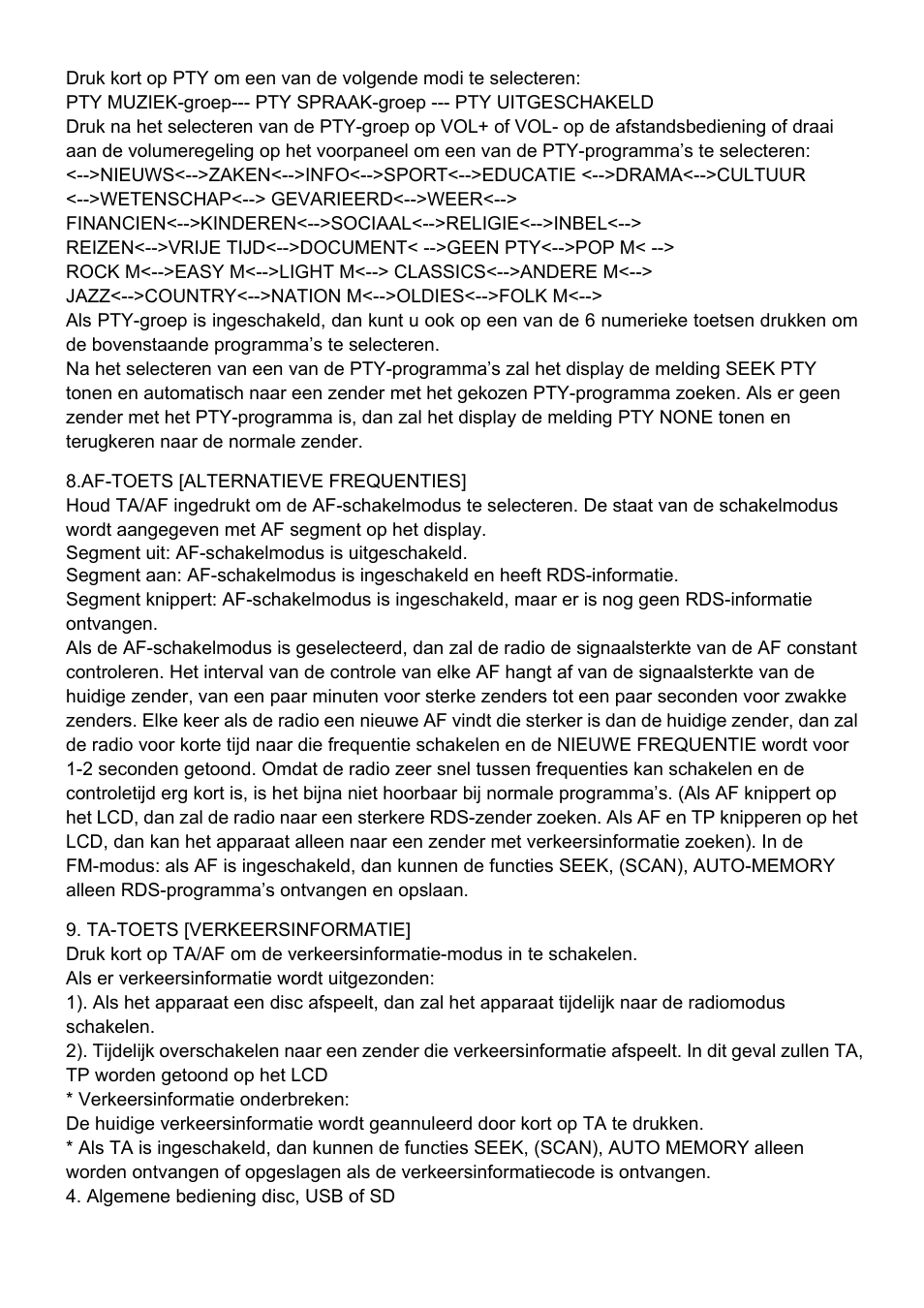 Lenco CS-460 User Manual | Page 116 / 129