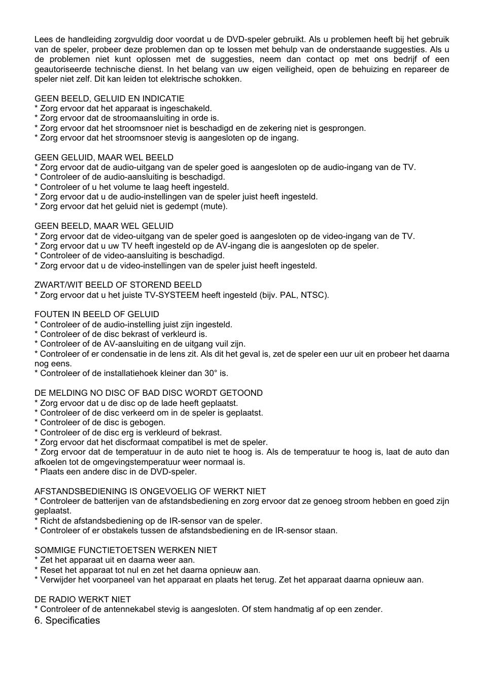Lenco CS-460 User Manual | Page 128 / 129