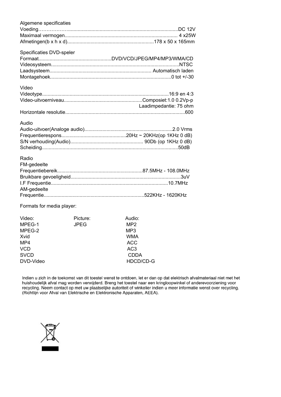 Lenco CS-460 User Manual | Page 129 / 129