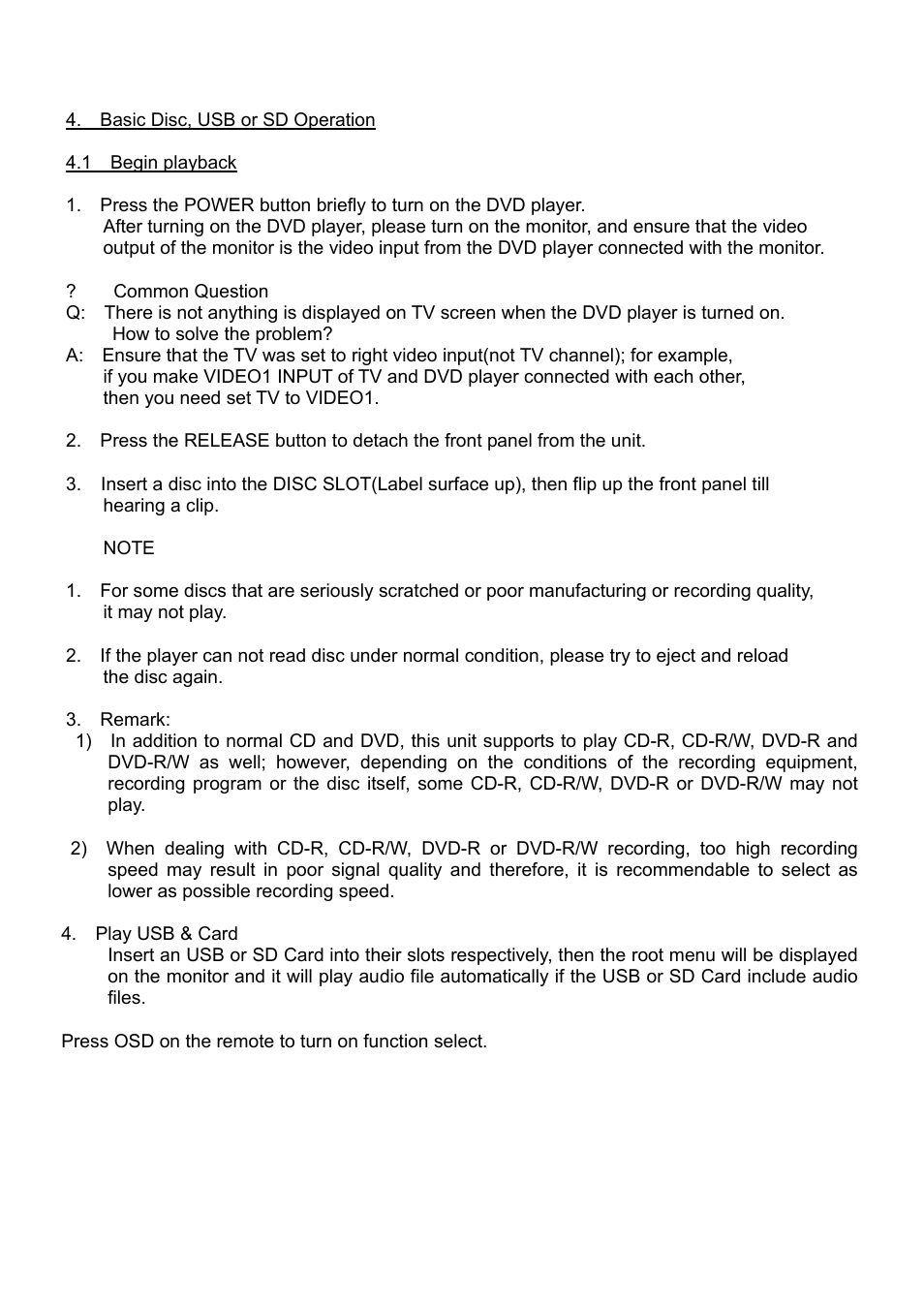 Lenco CS-460 User Manual | Page 13 / 129