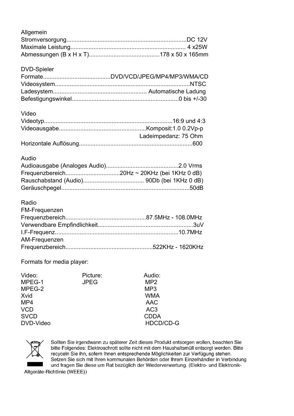 Lenco CS-460 User Manual | Page 52 / 129