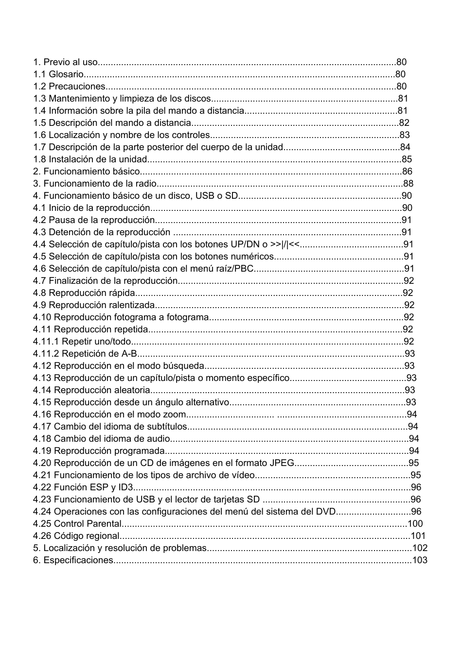 Lenco CS-460 User Manual | Page 80 / 129