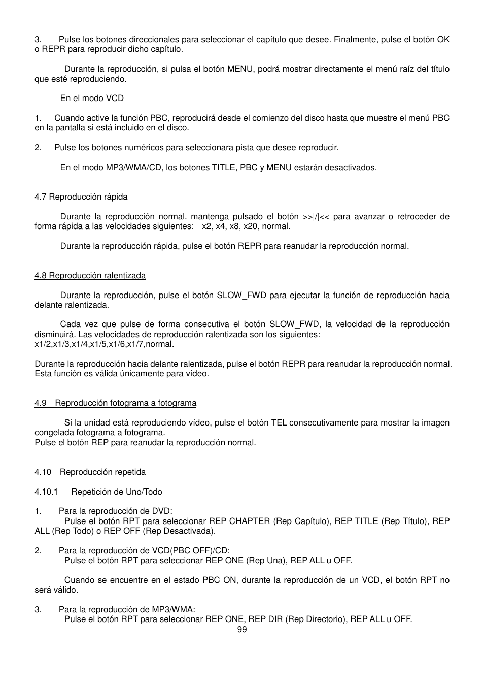 Lenco CS-470 DVD User Manual | Page 100 / 141