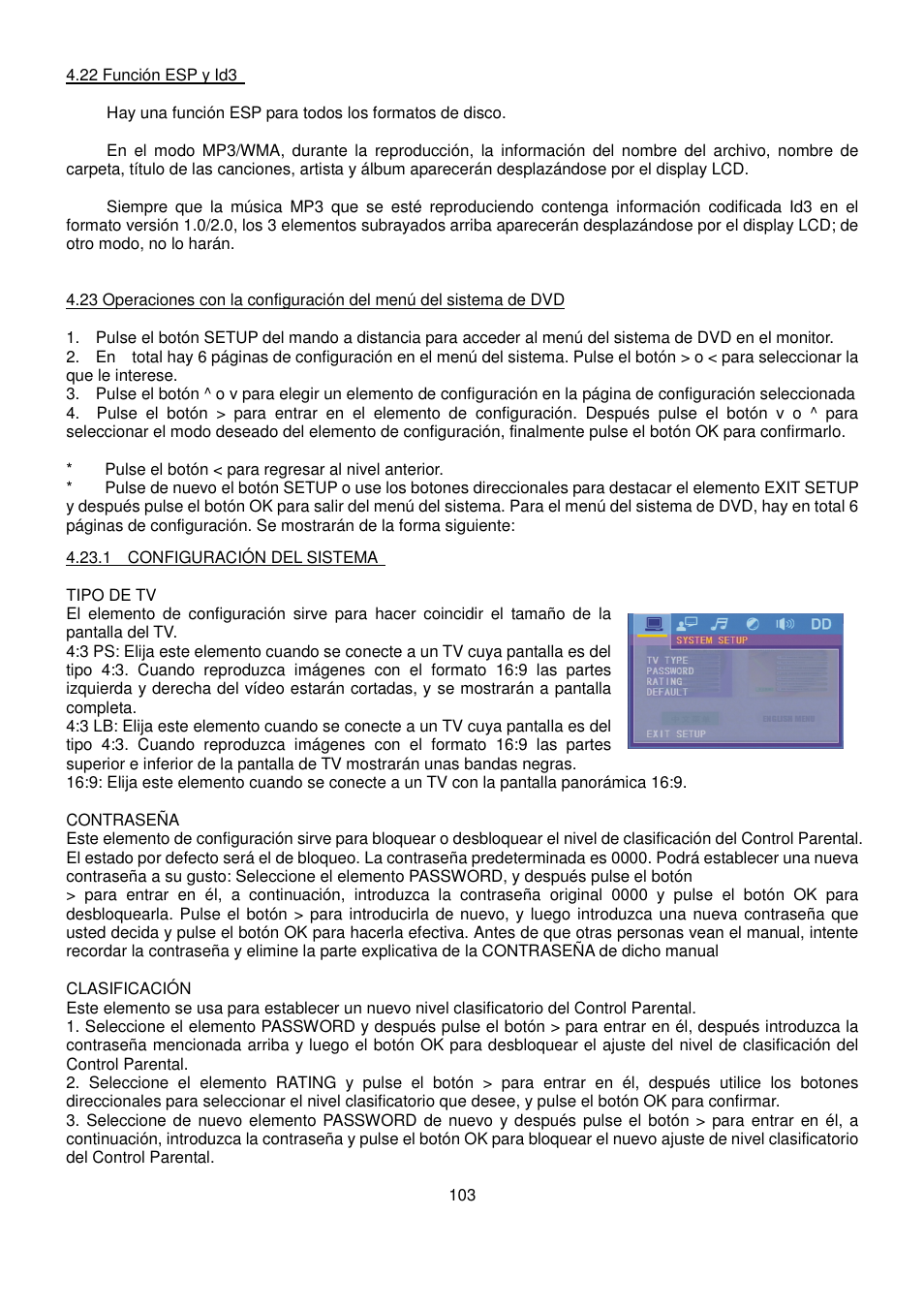 Lenco CS-470 DVD User Manual | Page 104 / 141