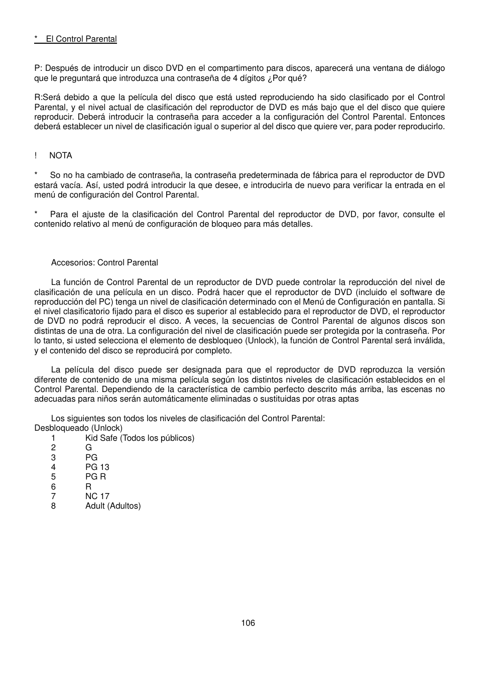 Lenco CS-470 DVD User Manual | Page 107 / 141