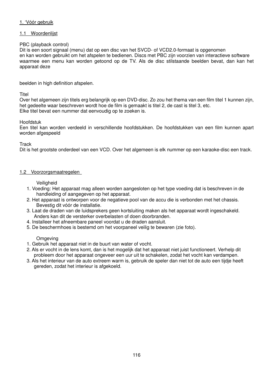 Lenco CS-470 DVD User Manual | Page 117 / 141