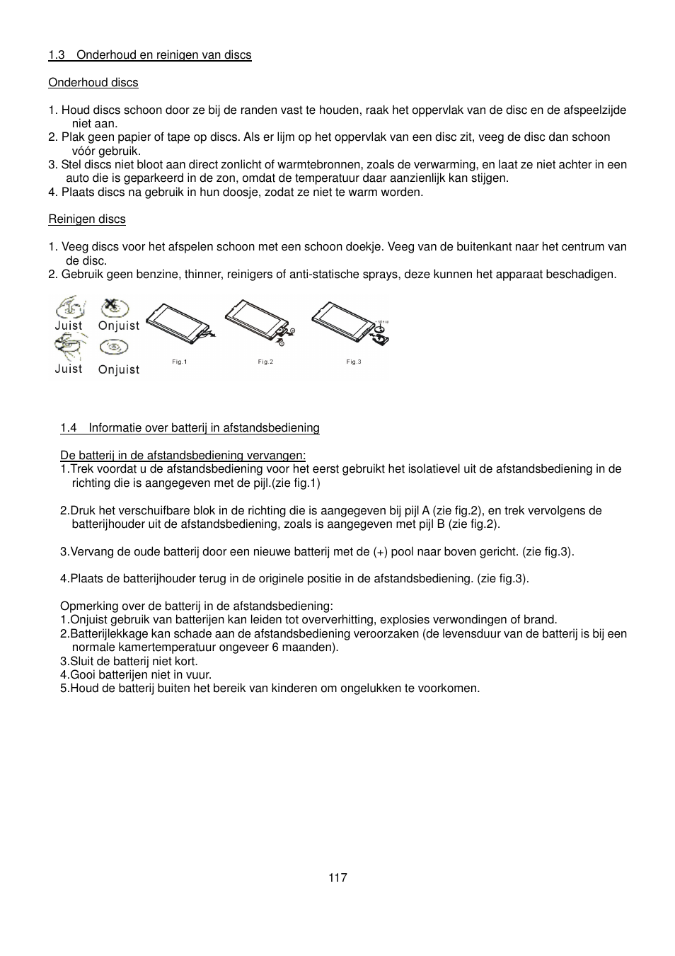 Lenco CS-470 DVD User Manual | Page 118 / 141