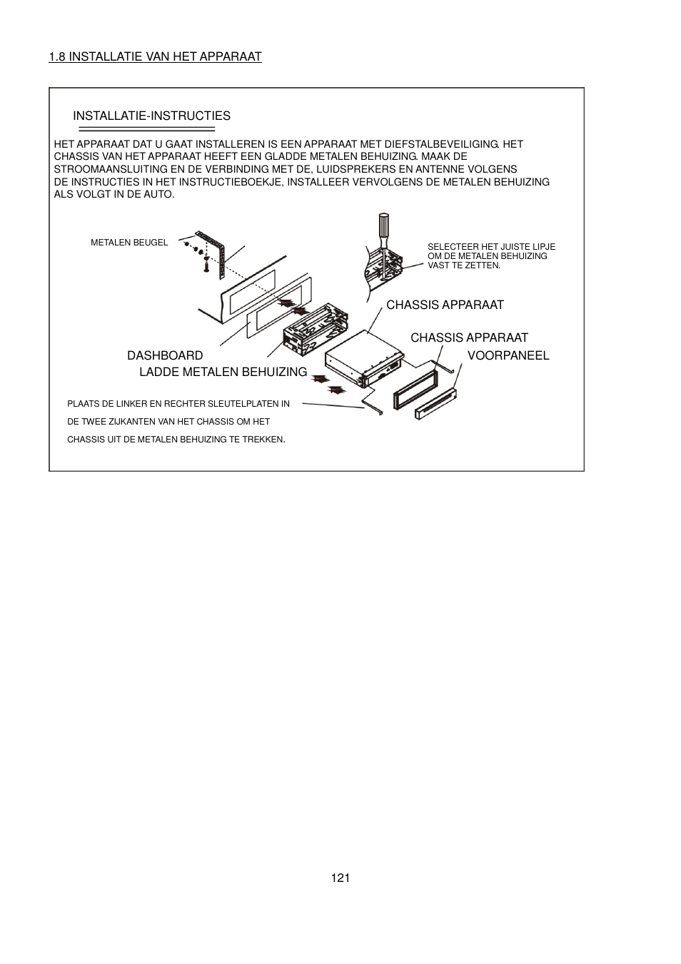 Lenco CS-470 DVD User Manual | Page 122 / 141